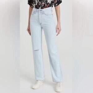 NWT Rag & Bone Alex Primrose High-rise Straight Jean Size 26